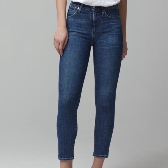Citizens of Humanity Dark Denim Skinny Jeans - Picture 1 of 5